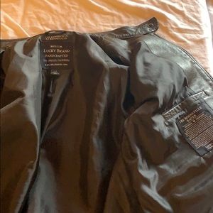 Lucky brand Bonneville Racer leather jacket